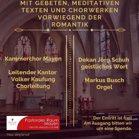 Abendlob mit Kammerchor