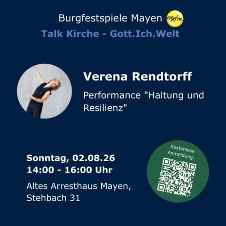 Burgfestspiele  Verena Rendtorff