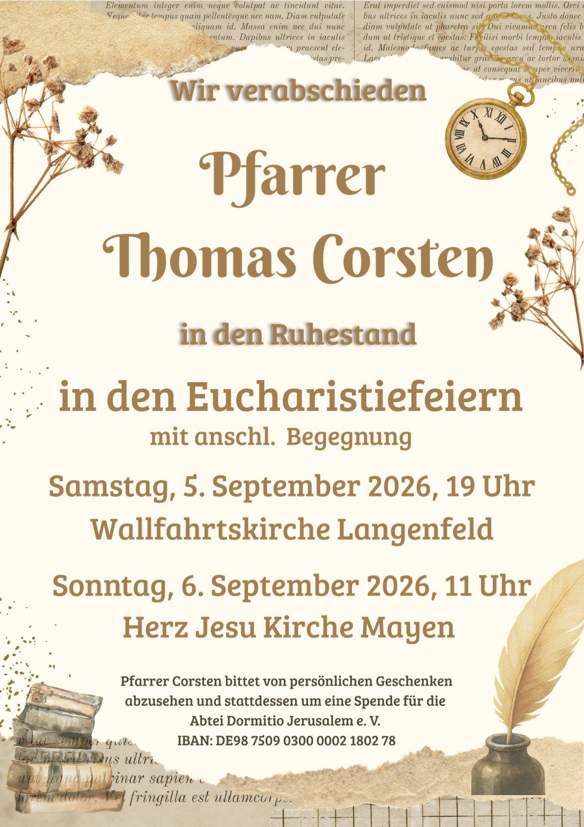2026-09-05 Corsten in den Ruhestand Plakat