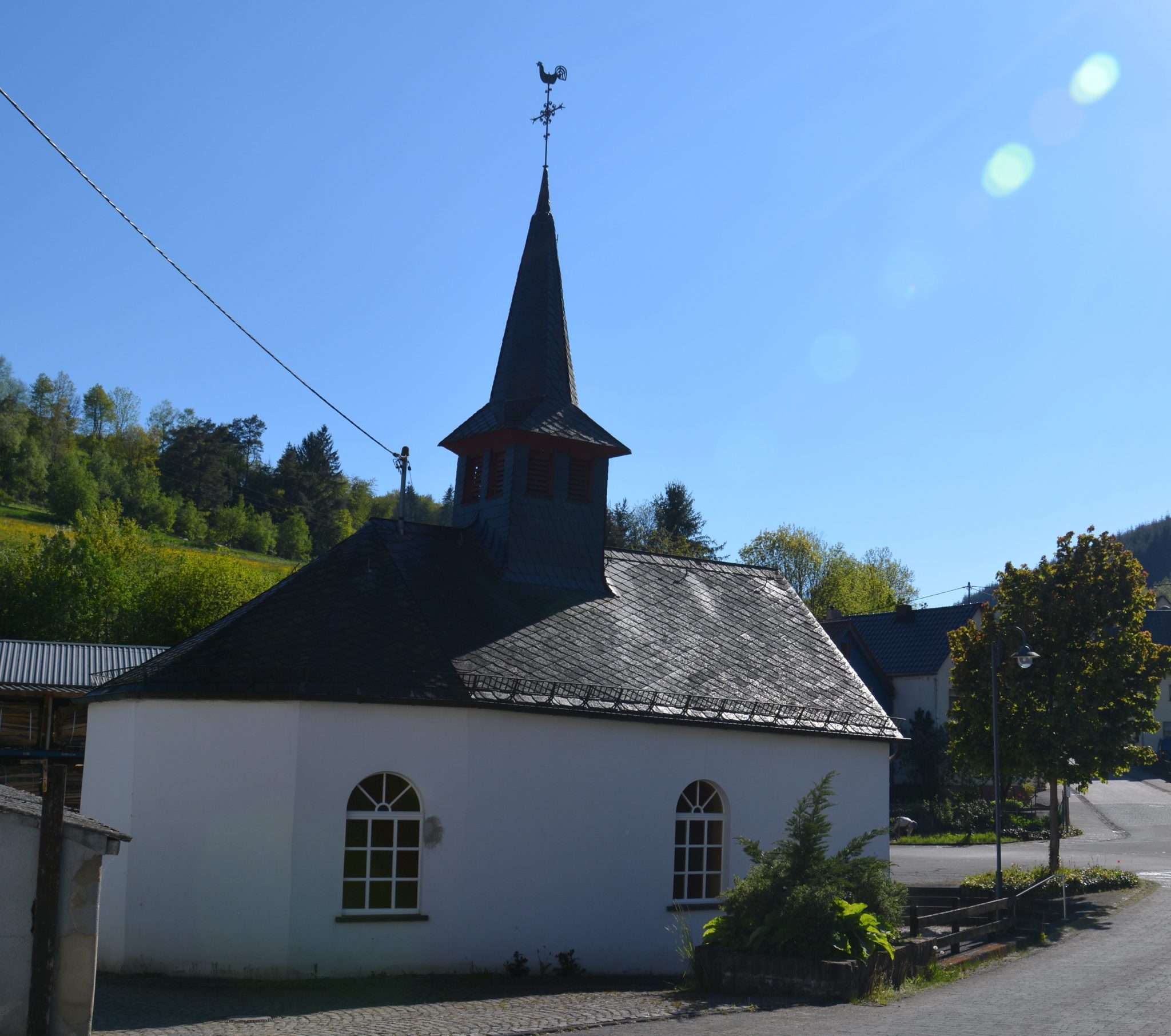 Kapelle Acht, Seitenansicht